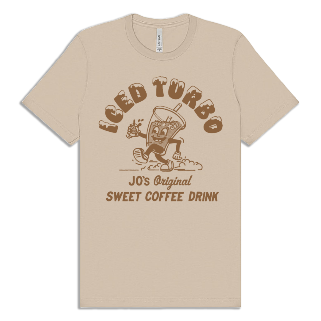Jo's Tan Turbo Tee