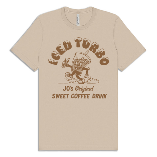 Jo's Tan Turbo Tee
